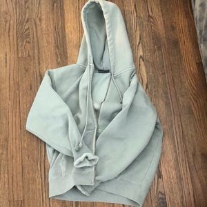 Brandy Melville Seafoam Green Christy Jacket